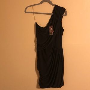 Soprano off the shoulder little black dress